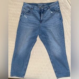 American eagle mom jeans size 18